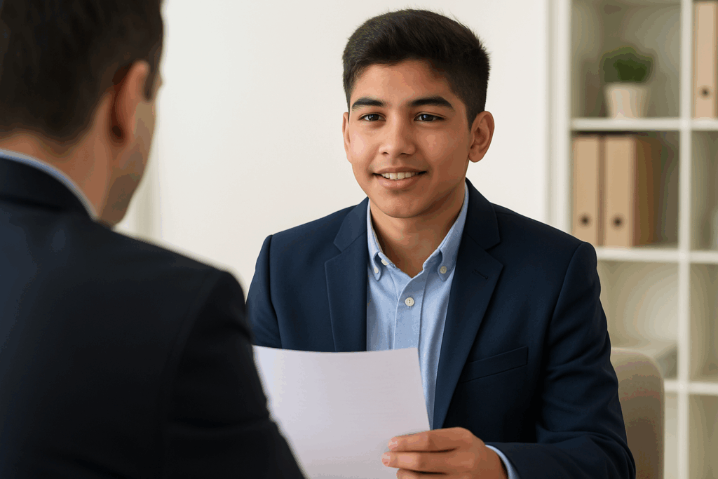 Teens Job Interview