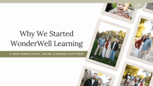 Why We Started WonderWell Learning