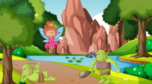 The first round of characters.